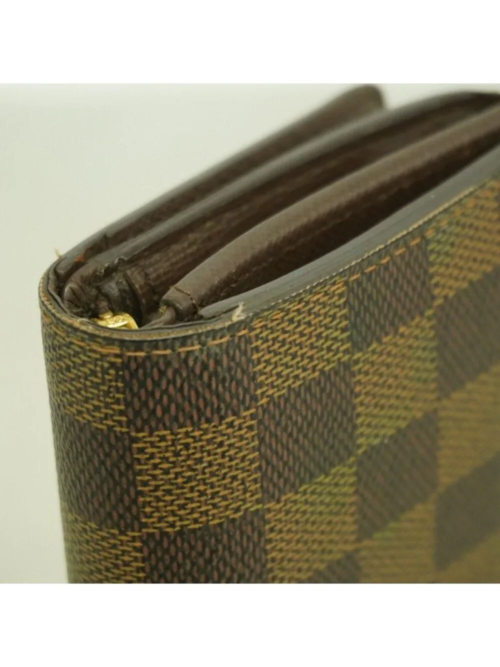 Louis Vuitton Wallet Damier Portefeuille Tresor Ebene